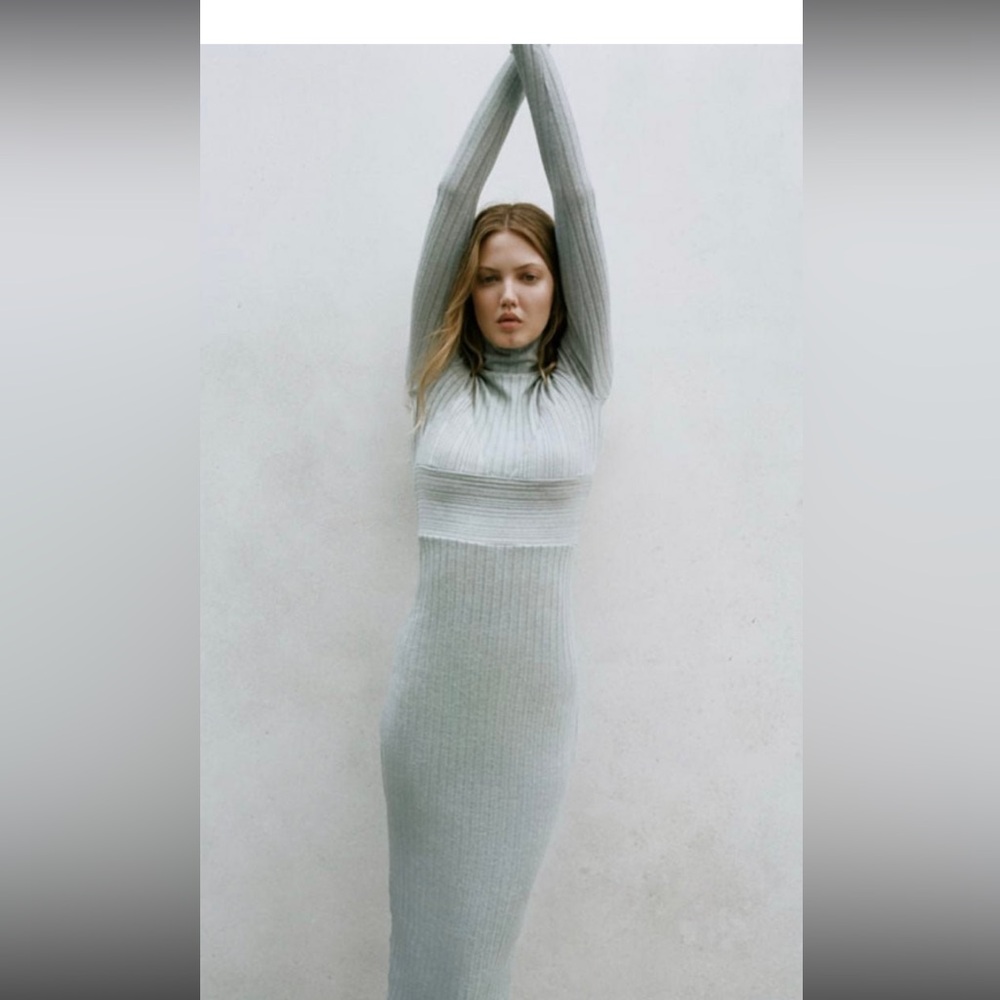 Zara ribbed dress - Picture 2 of 4